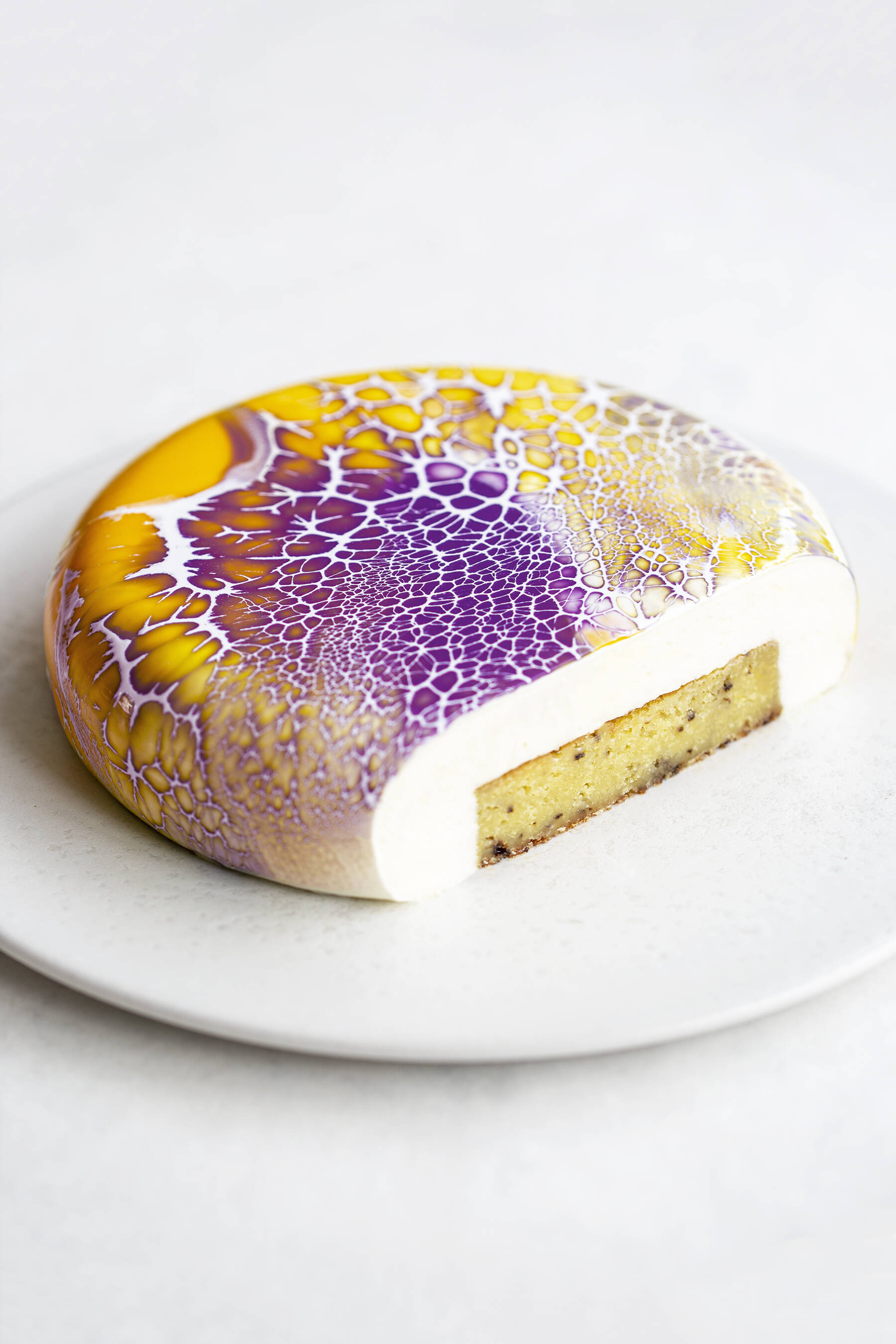 Lemon liquorice blondie